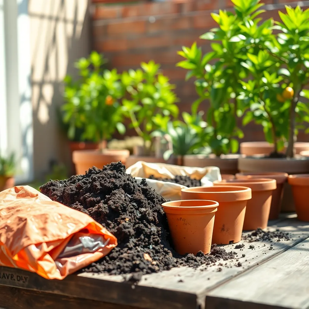 Prepare Containers with Quality Soil