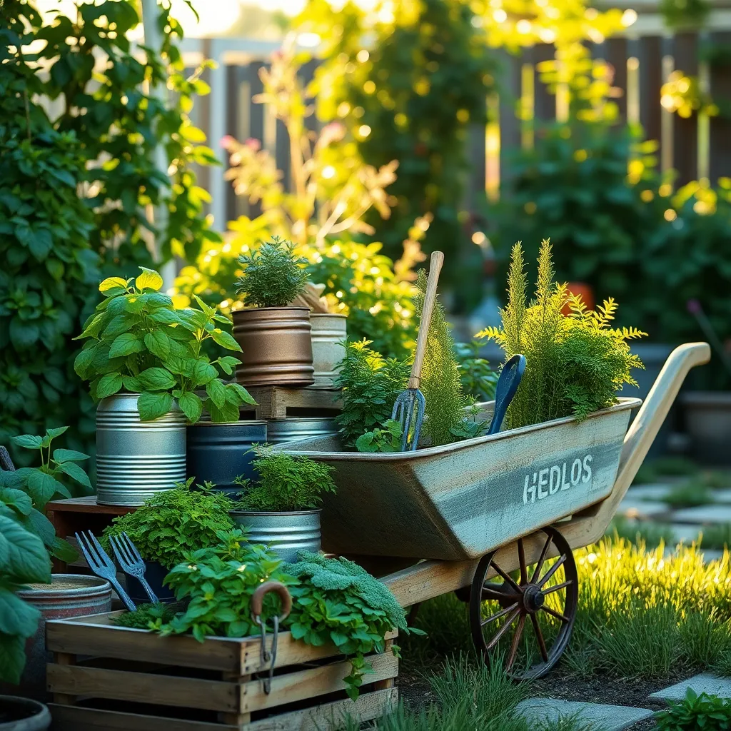 Repurpose Containers for Planting