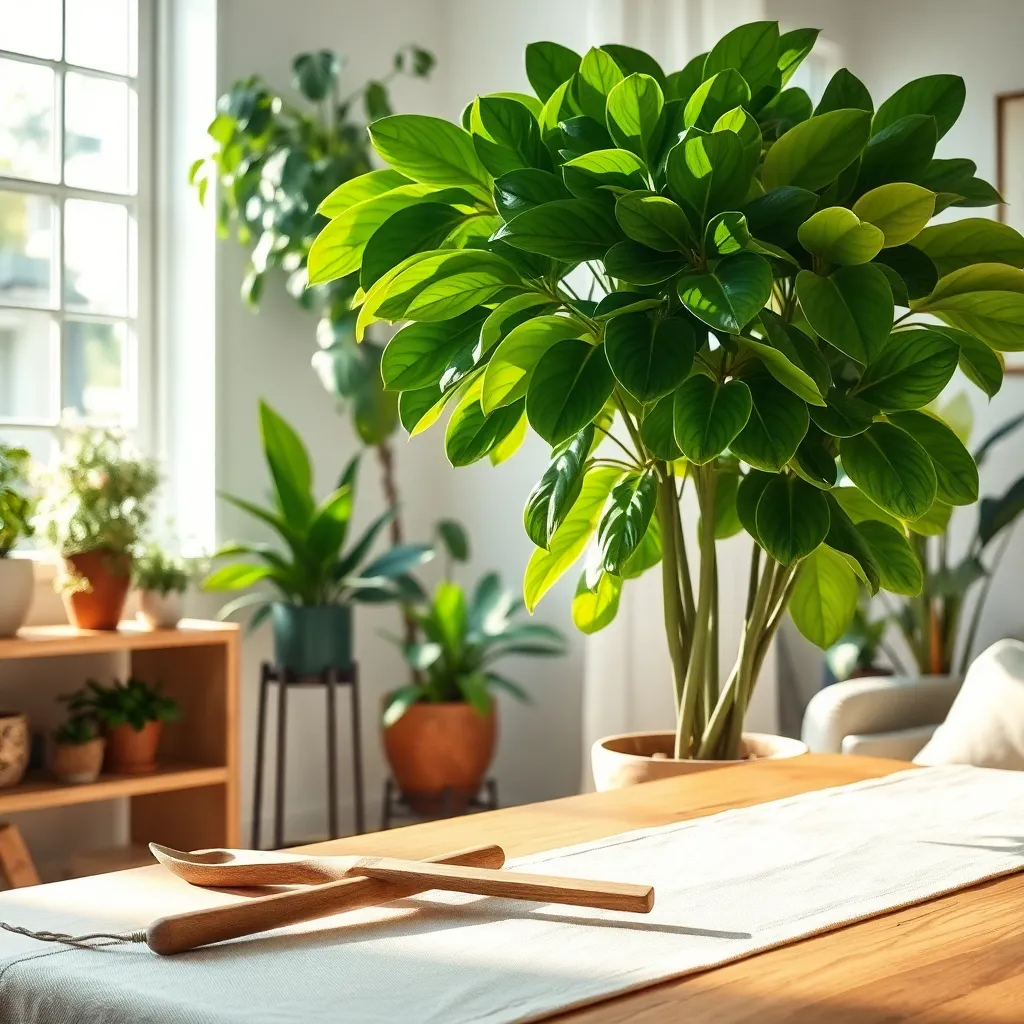 Rubber Plant (Ficus elastica)