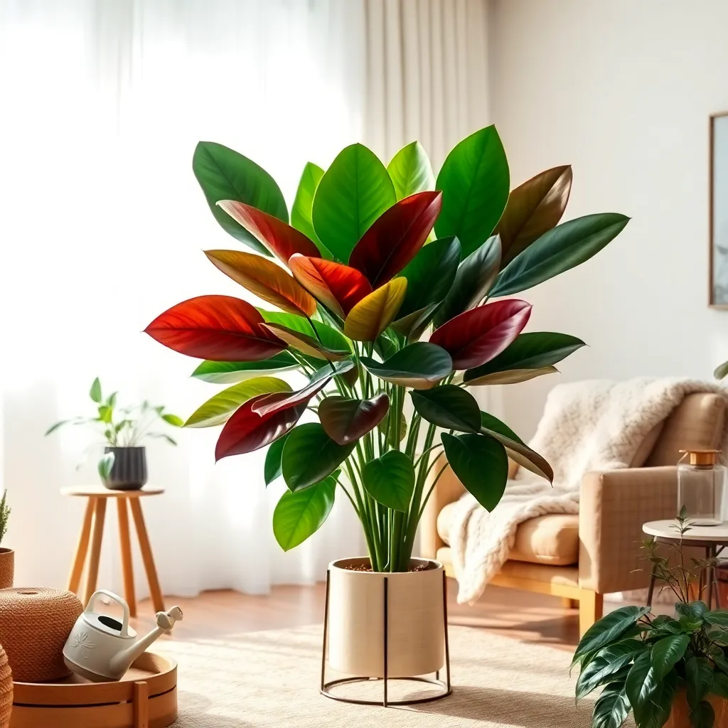 Rubber Plant (Ficus elastica)