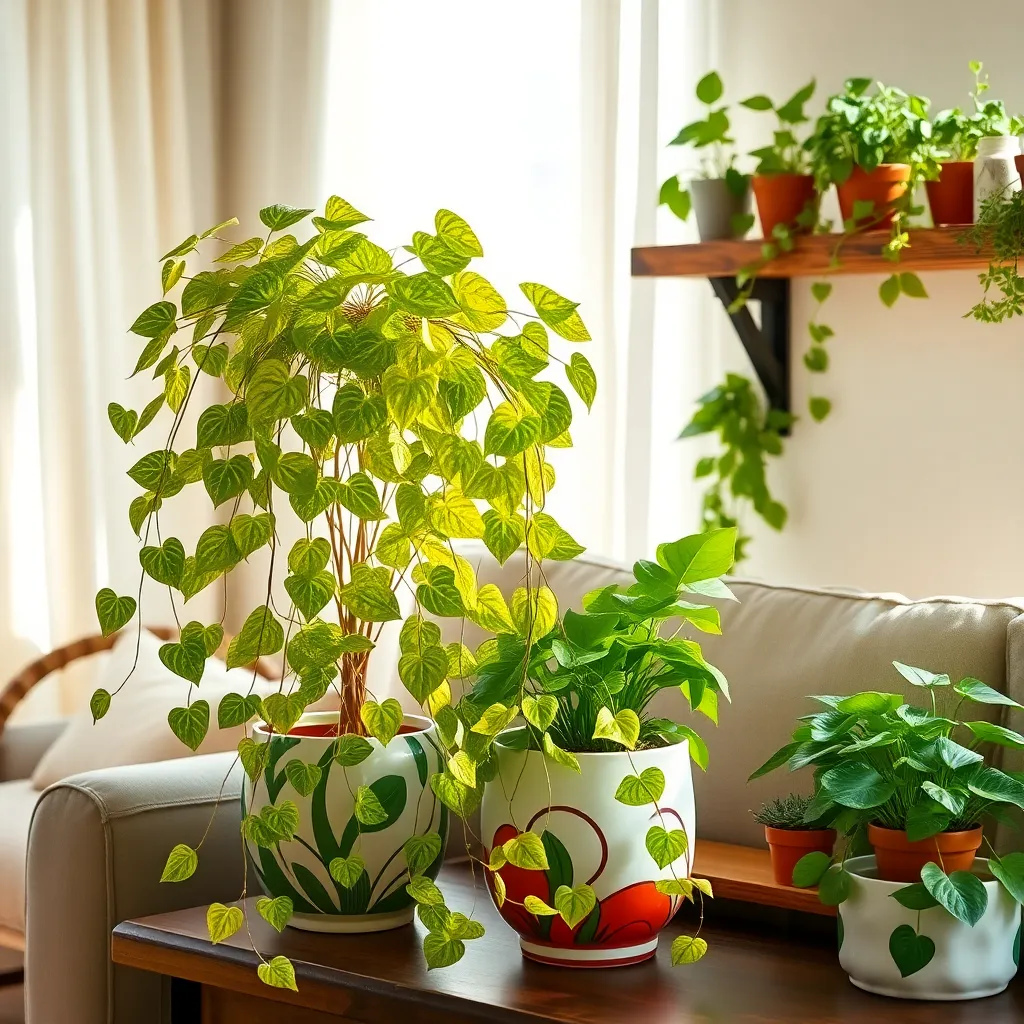 Thriving with Pothos Varieties