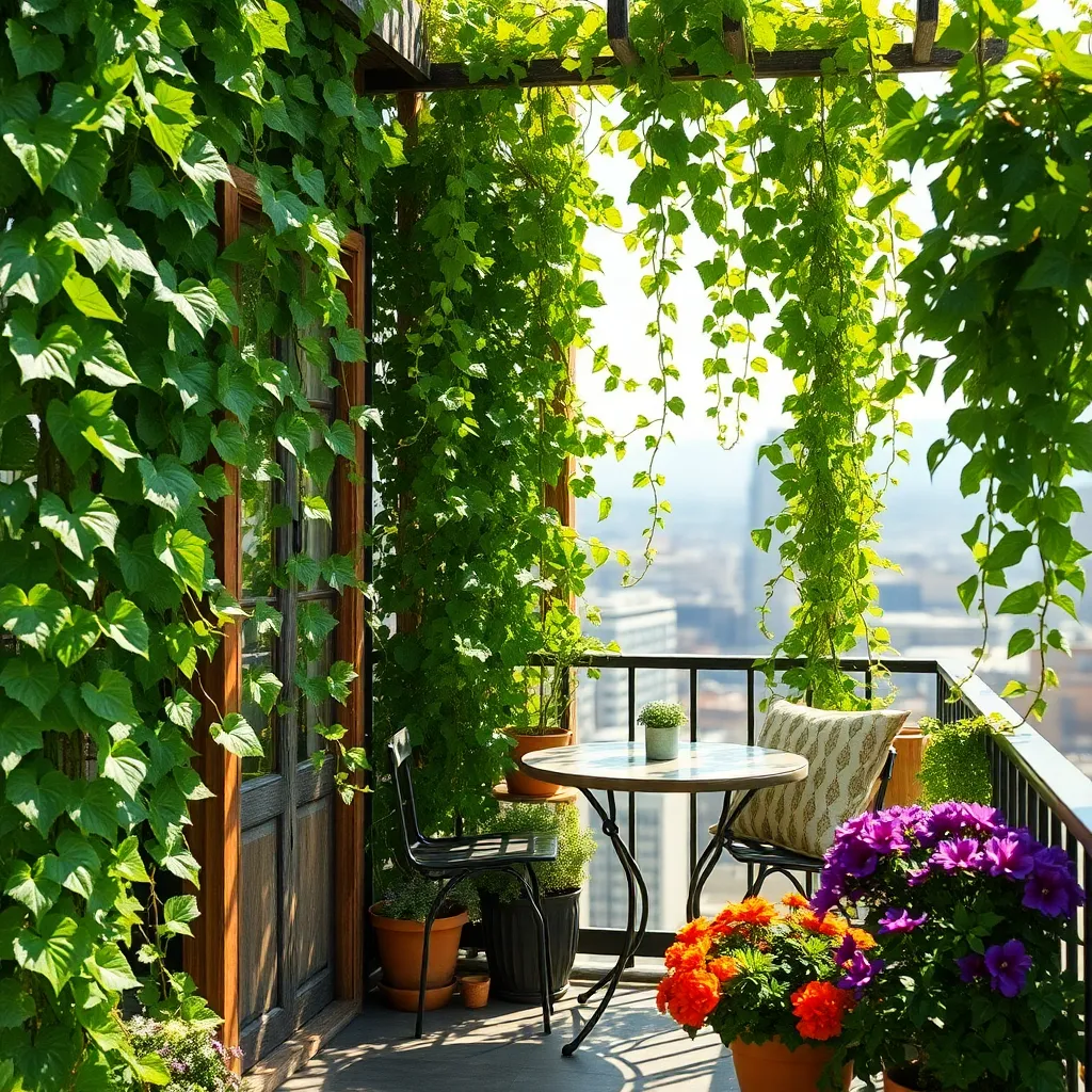 Climbing Vines (Natural Balcony Privacy)