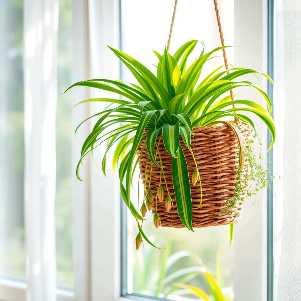 Spider Plant (Chlorophytum comosum)