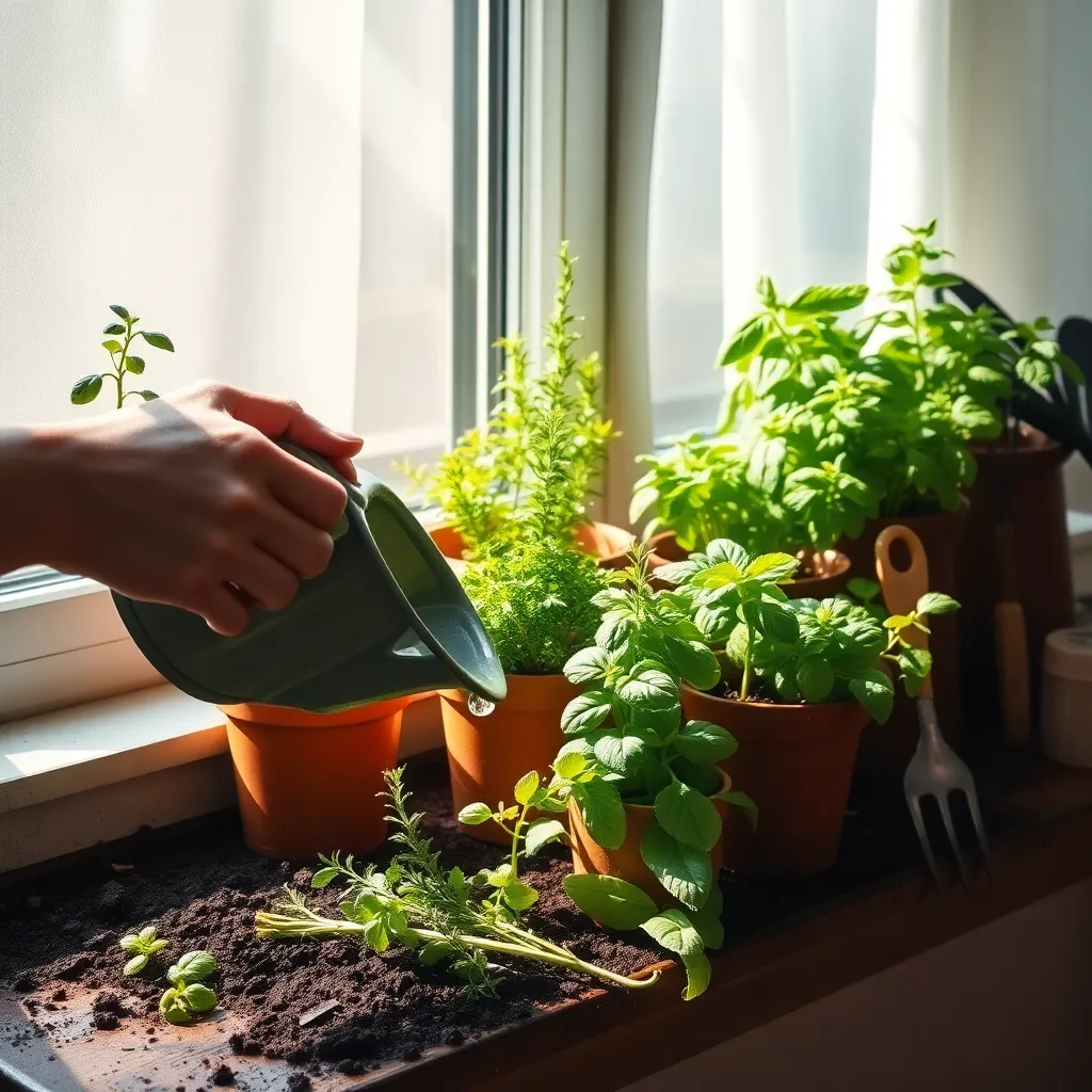 Water and Maintain Regularly