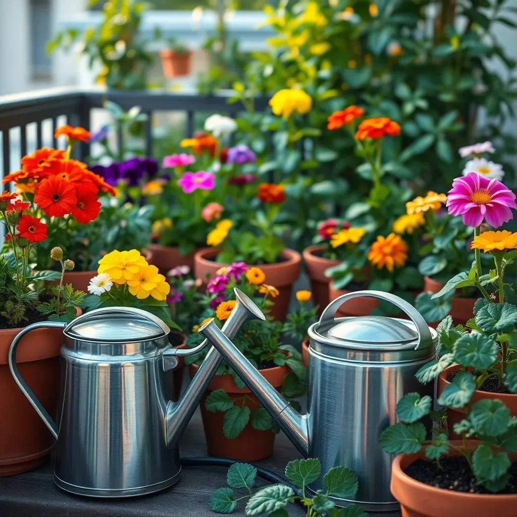 Efficient Watering for Small Spaces