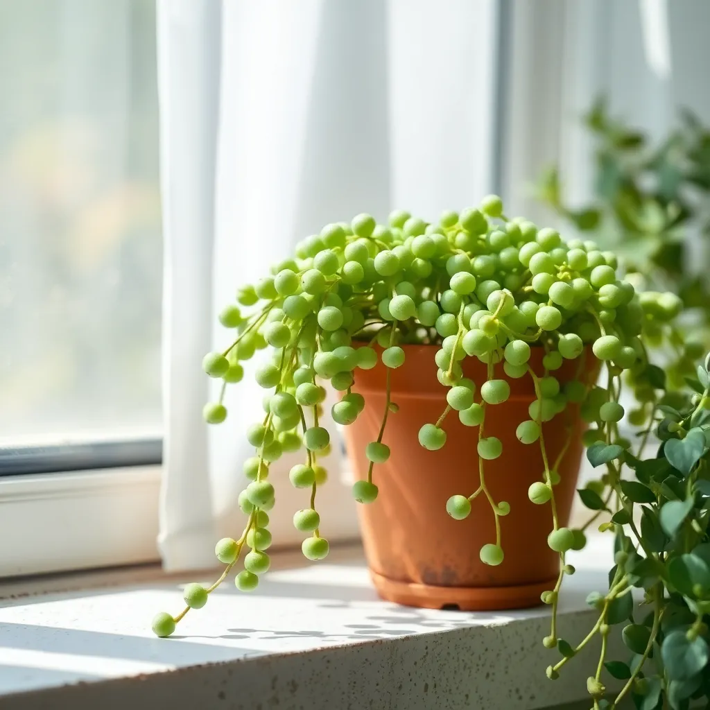 String of Pearls (Senecio rowleyanus)